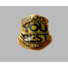 Resim Buffalo Yazı Tasarımlı Motorcu Buff Maske Outdoor Boyunluk Unisex Bandana 