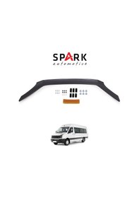 Resim Volkswagen Crafter 2012-2017 Yıl Aralığı Uyumlu Kaput Rüzgarlığı 4mm Siyah 