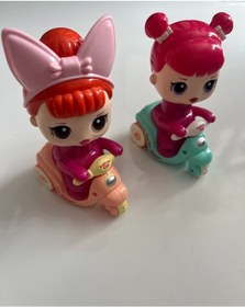 Resim Bas Git Motorcu Bebek 10 X 14 Cm Çok Renkli 