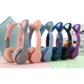 Resim Kedicik Fügürlü Katlanabilir Bluetooth Kulaklık Aurıs ARS-P47M 