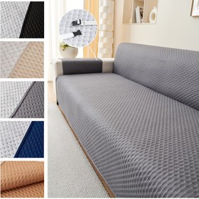 Resim 1 adet Starlight Kaymaz Kanepe Örtüsü - Evrensel Dört Mevsim Evcil Hayvan Çizik Koruyucu, Makine Yıkanabilir, Temizlemesi Kolay, Siyah/Gri/Mavi/Beyaz Renklerde Klasik Stil, Koltuk Örtüsünden Hasarı Korur, Sevimli, Kanepe, Koltuk ve Koltuk Örtüsü, Modern Kanepe Örtüsü, Kaymaz Taban, Kanepe Tamir Kiti 