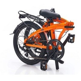 Resim Peugeot F13-d 7-v Mekanik Disk Fren Turuncu Katlanır Bisiklet Turuncu 