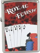 Resim Çakmak 207-005343 ROYAL FLUSH Zippo