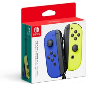 Resim Nintendo Switch Joy Con Pair Controller Oyun Kolu Neon Blue/Yello 