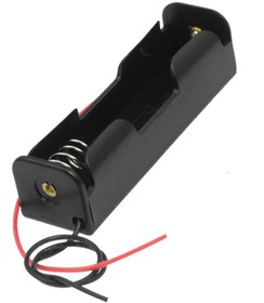 Resim Genel Markalar 18650 Pil Yatağı Tekli Lityum Ion Pil Yuvası - 1 Kanal 