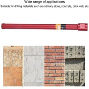 Resim Guangdong Spirit Sert Beton Granit Tuğla Blok Çimento Duvar Için Islak Matkap Karot Uçları 25 x 370MM Yüksek Sertlik Delik Kesici 