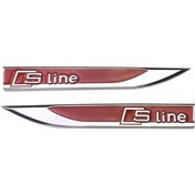 Resim Space S-line Çamurluk Logosu-kırmızı / Yacı138 