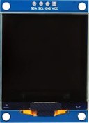 Resim Dashanshop 1.5 Inç 128x128 Sh1107 Iıc Oled Ekran Modülü 4 Pinli Raspberry Pi Arduino Stm32 