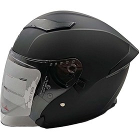Resim mx aksesuar PROYOU Güneş Gözlüklü Yarım Kask - Açık Kask 