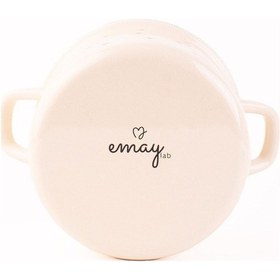 Resim Black Cupid Emaye 20cm Tencere- 3 Litre Bej 