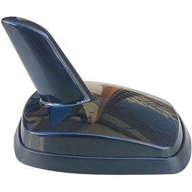 Resim Balık Sırtı Yapıştırma Süs Anteni Dekoratif Oto Anten Audi Tip 9cm Siyah Üniversal YES-030 