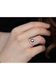 Resim Çerçeve İçinde Elmas Montür Takım Gümüş 