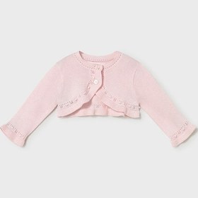 Resim Mayoral Yazlık Kız Bebek Örme Bolero Ceket Pembe - Pembe / 12 Ay 
