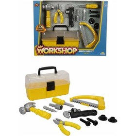 Resim Zapp Toys My Workshop Çantalı Tamir Seti 12 Parça Acı Kahverengi 