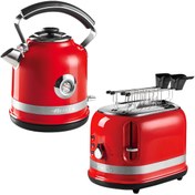 Resim Ariete Moderna Siyah 1.7 L Kettle ve Ekmek Kızartma Makinesi Ariete