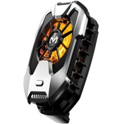 Resim DEANB Dla008 Rgb Işıklı Mobil Cep Telefon Radyatör Fanı Youtube Canlı Yayın Tiktok Gamer Soğutucu 
