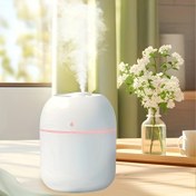 Resim 1 adet AromaRelax USB Güçlü Nemlendirici ve Gece Işığı, Yatak Odası, Oturma Odası, Ofis Masası, Araba için Plastik Atmosfer Sprey Makinesi - Düşük Voltaj Çalışması, Çoklu Oda Uyumluluğu 