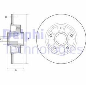 Resim Delphi Fren Aynası Arka Teklı Paket Rulmanlı Megane Iv 15 Uyumlu 