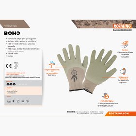 Resim Rostaing BOHO-IT07 Hafif Bahçe İşleri Eldiveni No:7 - S 