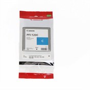 Resim PFI-120 C (Cyan) Mavi Plotter Orijinal Mürekkep Kartuş 130 ml. (2886C001) Canon
