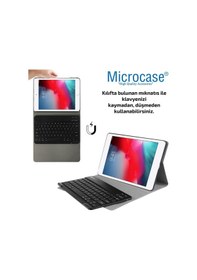Resim Apple Uyumlu iPad Pro 12.9 2021 Bluetooth Klavyeli Standlı Kılıf - BKK1 