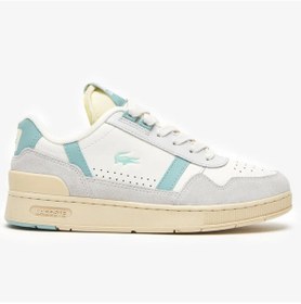 Resim Lacoste T-clip Womens Sneaker Kadın Günlük Spor Ayakkabı Krem Krem 