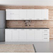 Resim Minar 285 Cm Mutfak Dolabı Beyaz 285-B1 Beyaz 