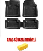 Resim Genel Markalar Tata Marina Uyumlu A Kalite Kaucuk Kaydırmazlı 4d Havuzlu Paspas Seti 