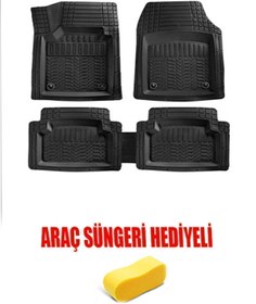 Resim Genel Markalar Tata Marina Uyumlu A Kalite Kaucuk Kaydırmazlı 4d Havuzlu Paspas Seti 