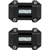 Resim 22/25/28mm Motosiklet Tampon Koruyucu Crash Barlar Blok Motor Koruma Evrensel Sliver 2pcs Sliver 2pcs 