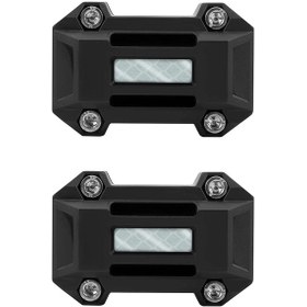 Resim 22/25/28mm Motosiklet Tampon Koruyucu Crash Barlar Blok Motor Koruma Evrensel Sliver 2pcs Sliver 2pcs 