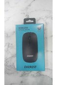 Resim Everest SM-12 2.4GHZ KABLOSUZ MOUSE SİYAH 