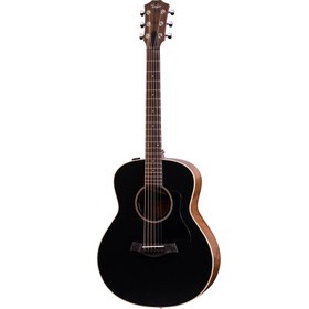 Resim Taylor GTe Grand Theater Elektro Akustik Gitar (Blacktop) 