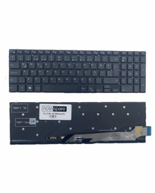 Resim Notespare Dell ile Uyumlu Inspiron 3593 FB65F8256C, 3593 FHDB35F41C Işıklı Klavye Siyah TR 
