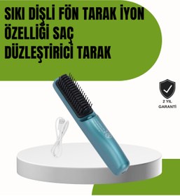 Resim ALLSOOWE Negatif İyonlu Seramik Düzleştirici – Kablosuz Kullanım 
