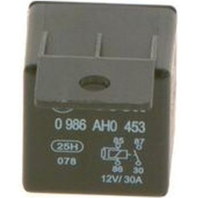 Resim Bosch 0986AH0453 12V 4 Pinli Braketli (Nor) Mini Role 9522438050 (WN147489) 