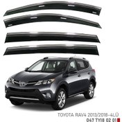 Resim Toyota Uyumlu Rav-4 Kromlu Cam Rüzgarlığı Niken 2013-2018 Arası 