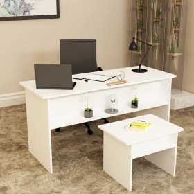 Resim Kalender Dekor Merkür 2 Parça Ofis Büro Masa Takımı MRK01 