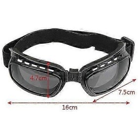 Resim Evrensel Motosiklet Vintage Gözlük Pilot Motosiklet Scooter Biker Gözlükleri Steampunk Gözlükler Moto Kask İçinküçük 