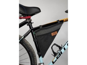 Resim Joyfull Turtle Bisiklet Kadro Çantası - Siyah 