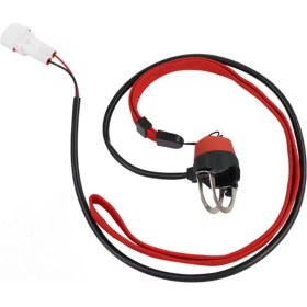 Resim Pshcooe Motosiklet Acil Durum Anahtarı Manyetik Üst Kapağı Bilek Kayışı ile 2 Zamanlı Cep Mini Dirt Bike Atv Quad (Yurt Dışından) 