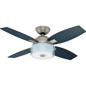 Resim Hunter Central Park Canlı Kalay - 107 Cm. Aydınlatmalı ve Uzaktan Kumandalı Tavan Vantilatörü 