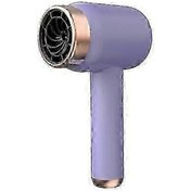 Resim Şarj Edilebilir Pilli Hızlı Kuruyan Kablosuz Saç Kurutma Makinesi Eu Mor 