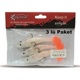 Resim Captain 3567 Cracker Soft 10Cm Silikon Yem Color:6 