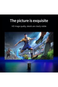 Resim JUNGLEE ANDROİD MİNİ PROJEKSİYON CİHAZI WİFİ BLUETOOTH USB 4K 1080P 