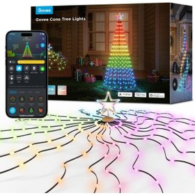 Resim Govee Koni Hazır Yılbaşı Ağacı 