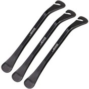 Resim Didadodo 3 Adet Karbon Çelik Kolları Bisiklet Lastik Tamir Seti Siyah Siyah 