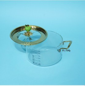 Resim Mon Amour Cam Tencere 3,5 Lt Şeffaf 