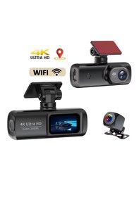 Resim Ultratekno V22 4k + 1080p Araç Kamerası Wi-fi G-sensor Night Vision Türkçe Kılavuz 