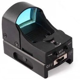 Resim Yakın Menzilli Için Hedefleme Çift Renk Işıklı Reddot Sight 